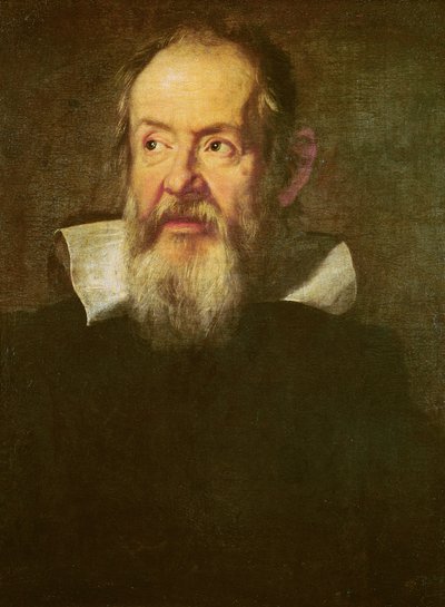 Portrait of Galileo Galilei (1564-1642) 1636 by Justus Sustermans